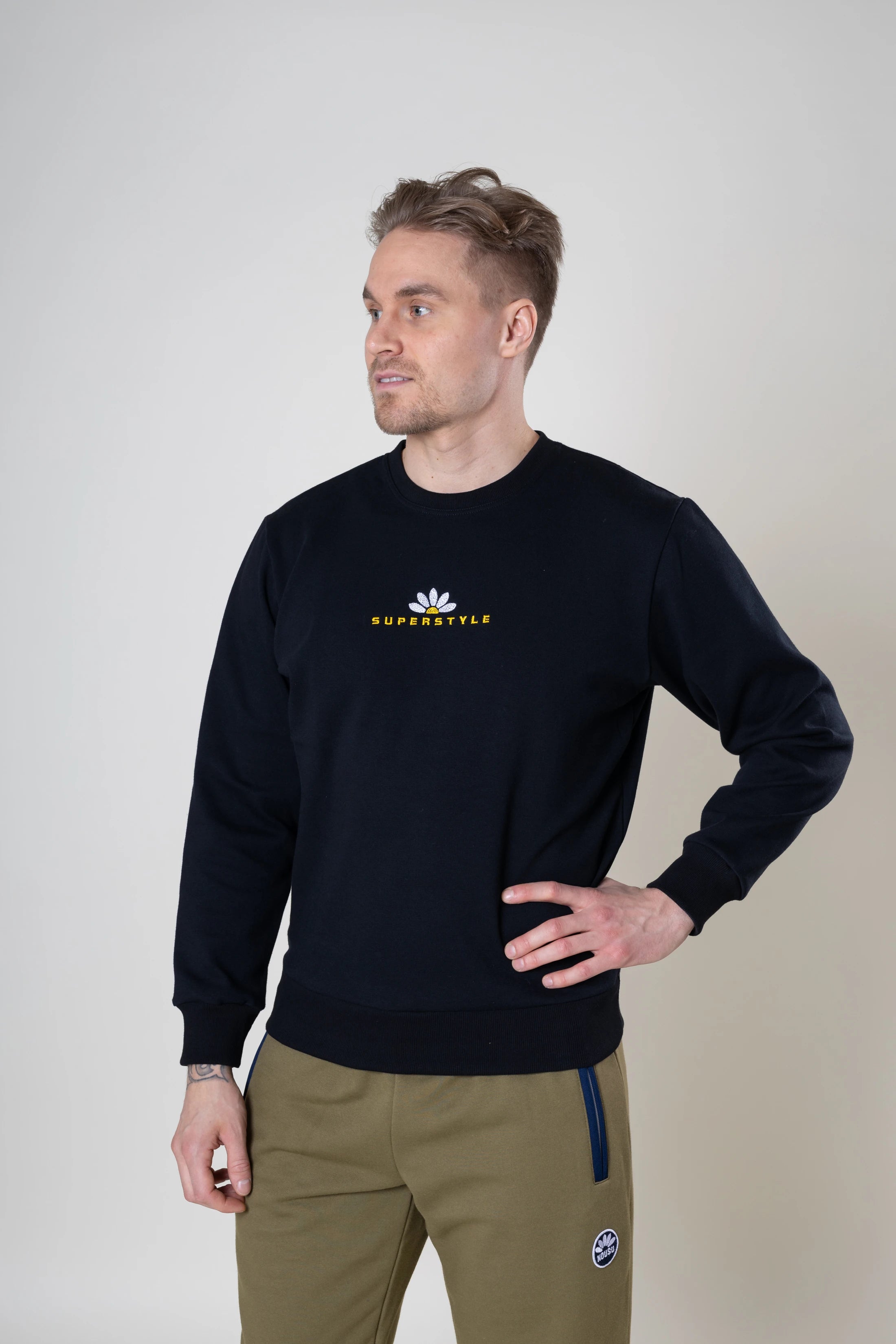 Nousu Superstyle miesten puuvillaneulos