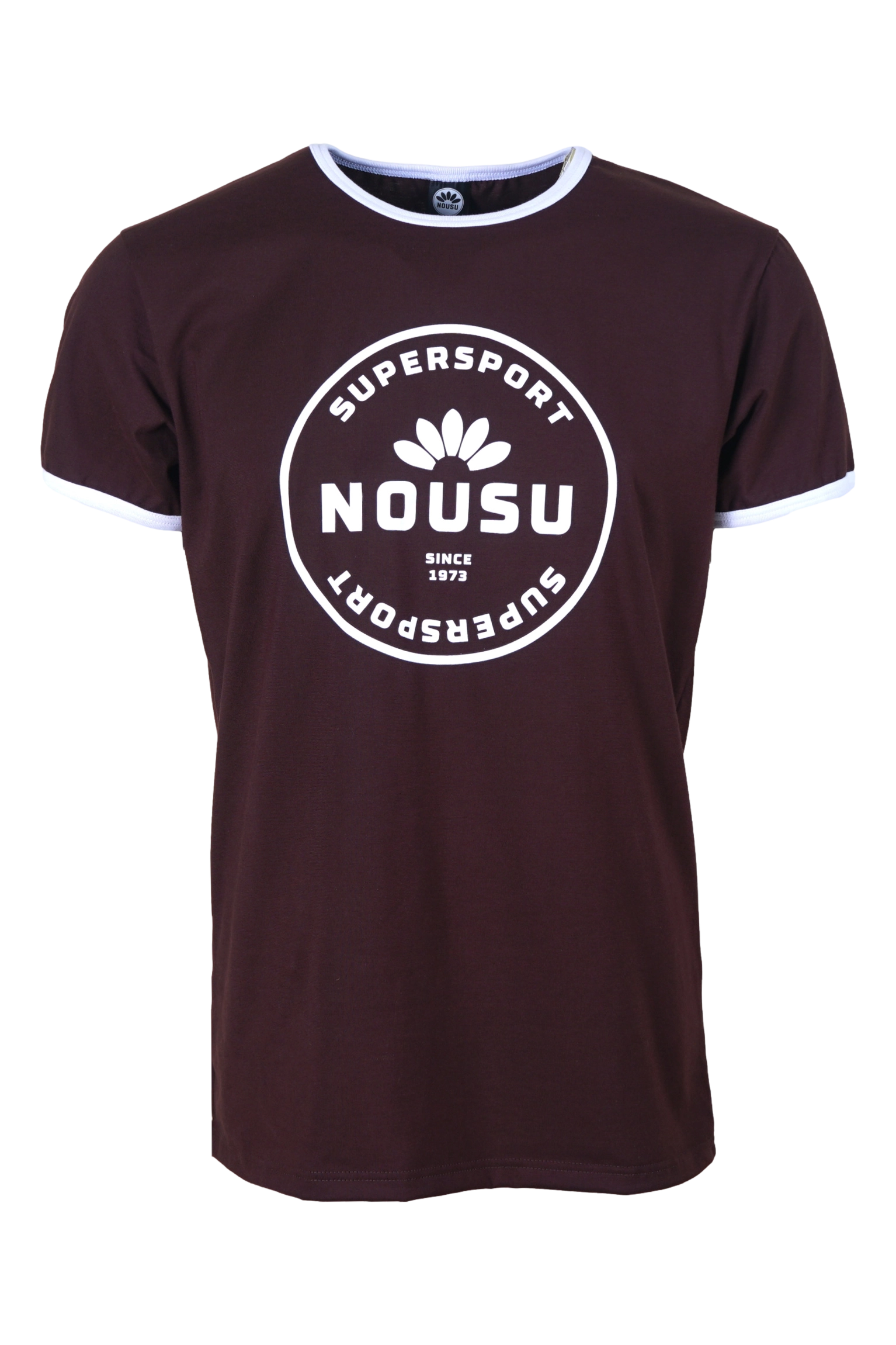 Nousu Supersport 2025 ruskea miesten t-paita