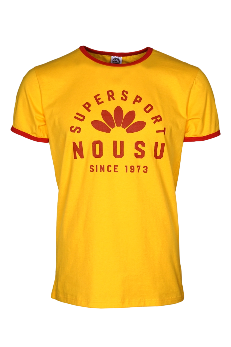 Nousu Supersport keltainen miesten t-paita
