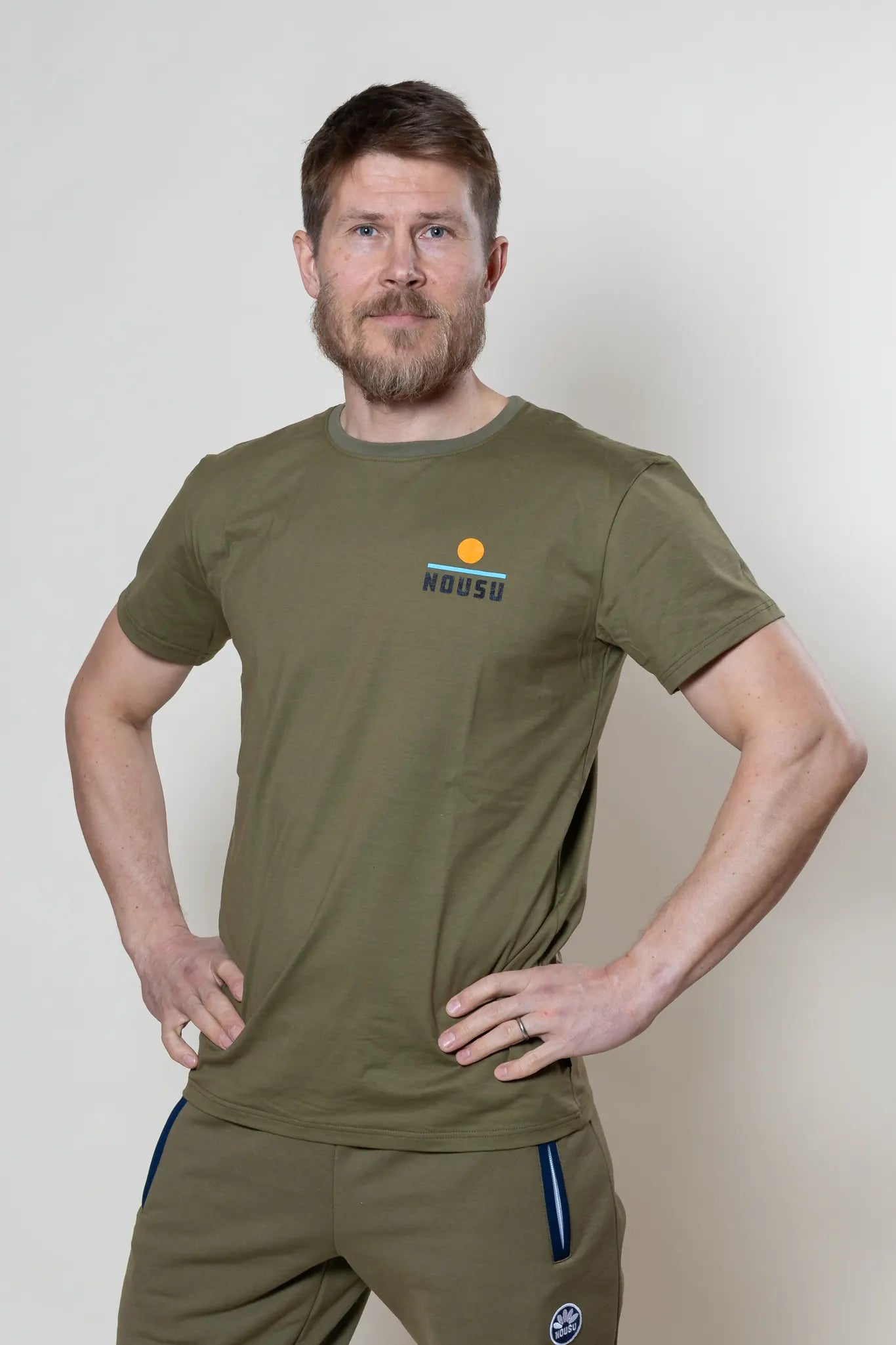 Nousu Syysaurinko miesten t-paita