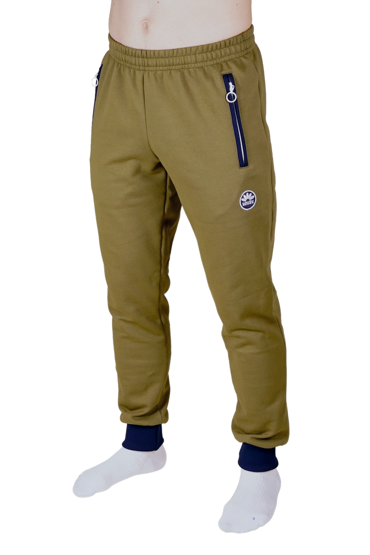 Nousu Oliivi miesten collegehousut