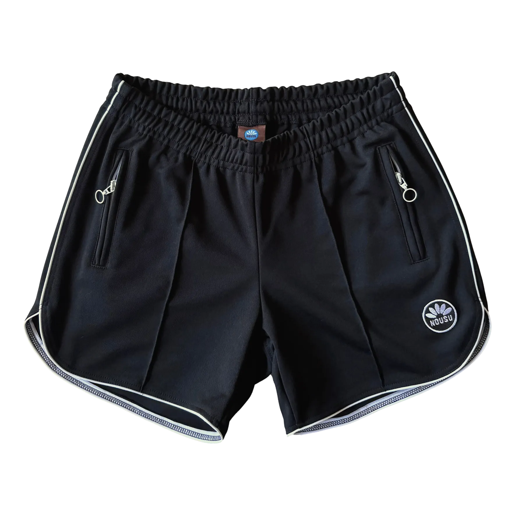 Nousu naisten shortsit, musta