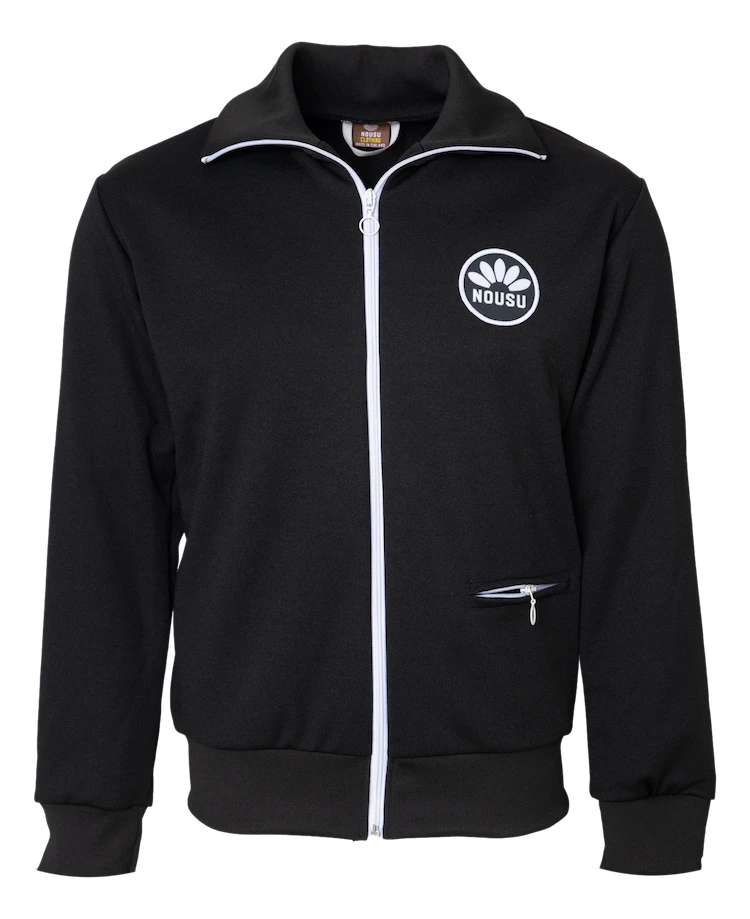 Nousu Musta miesten verkkatakki