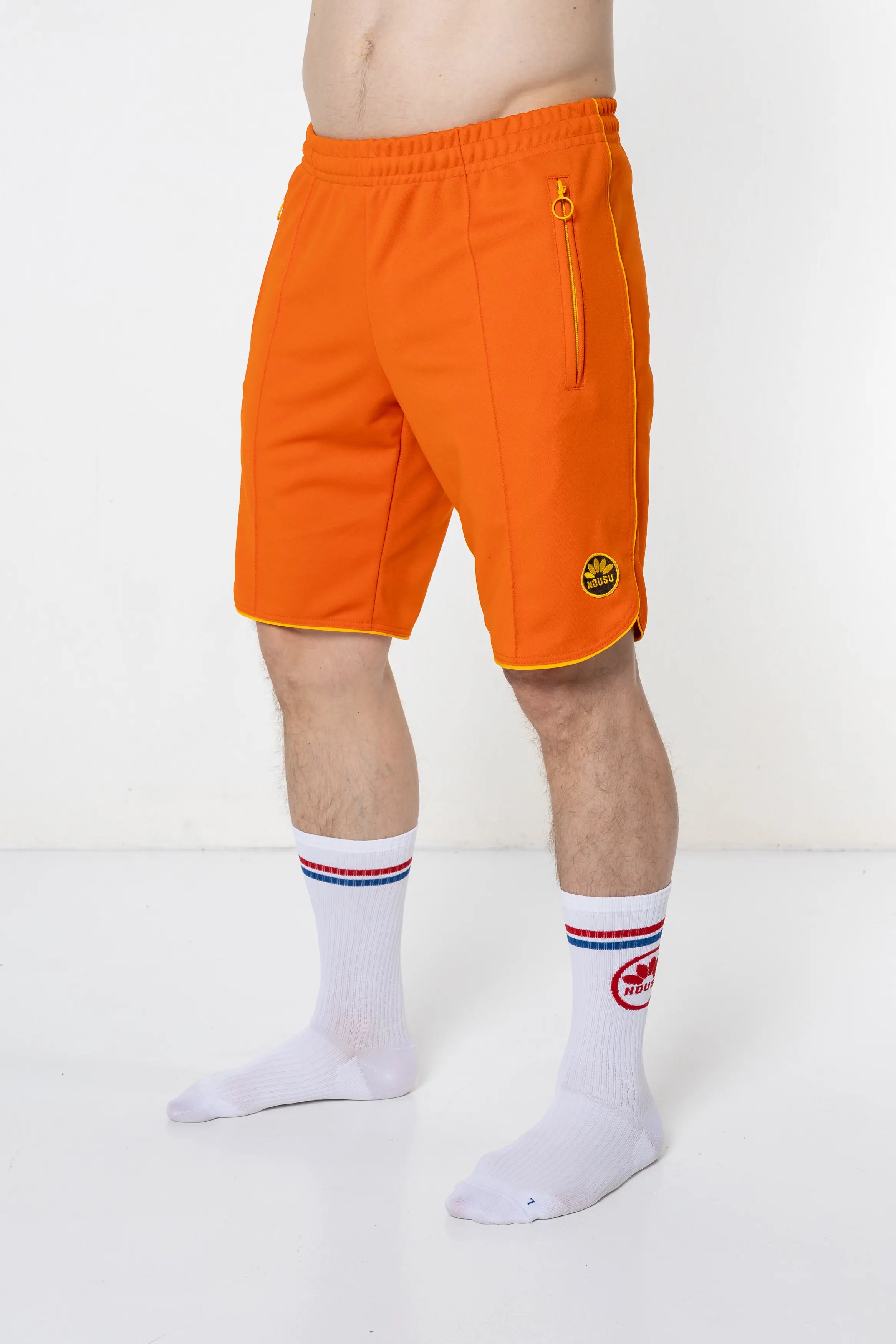 Ascent shorts orange, men