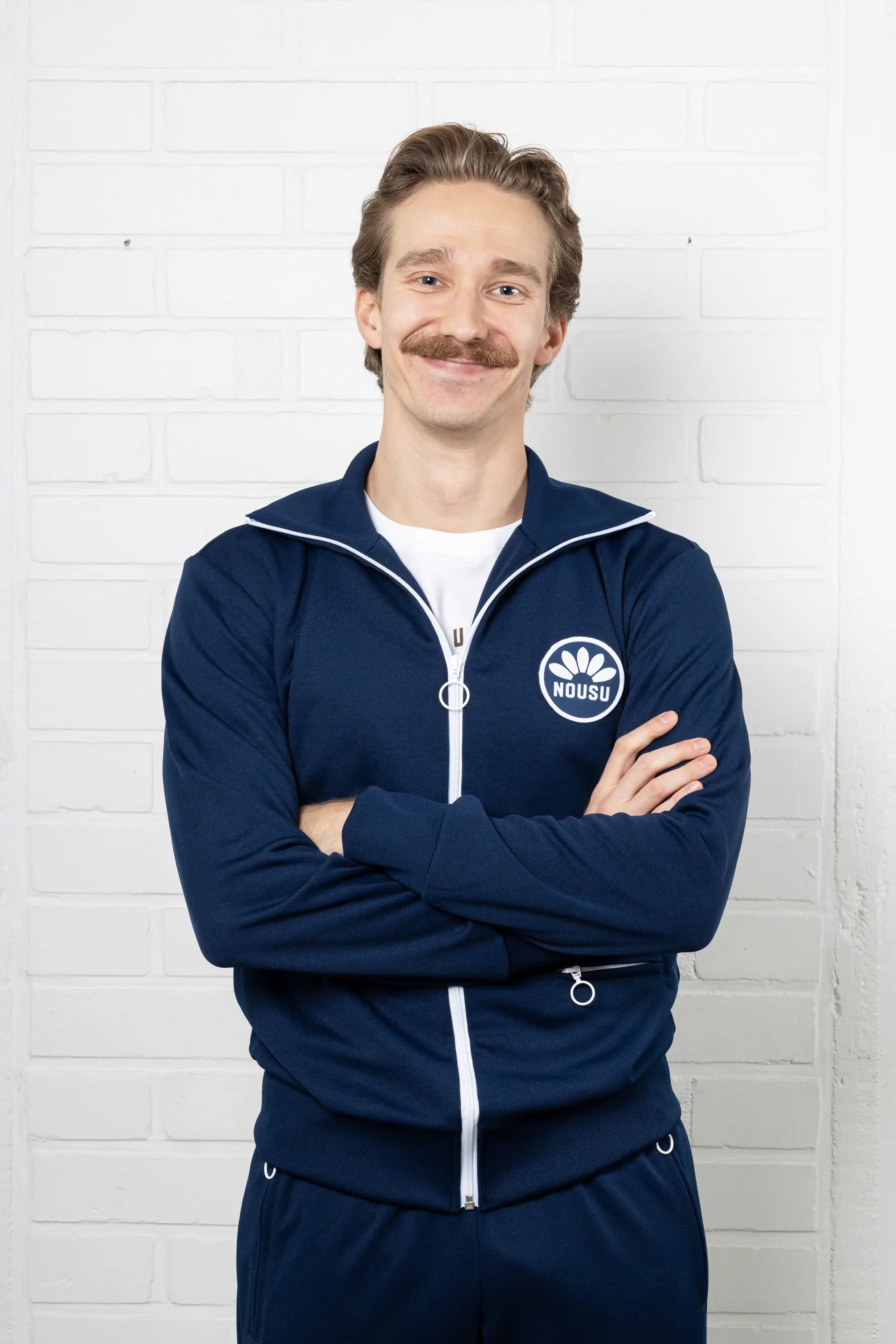 Nousu Sininen miesten verkkatakki