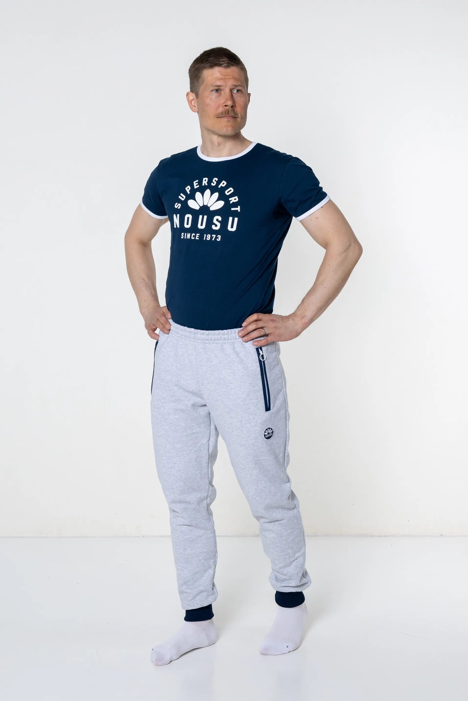 Nousu Grey men's sweatpants