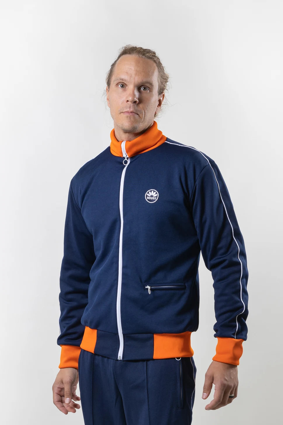 Nousu Supersport sininen miesten verkkatakki