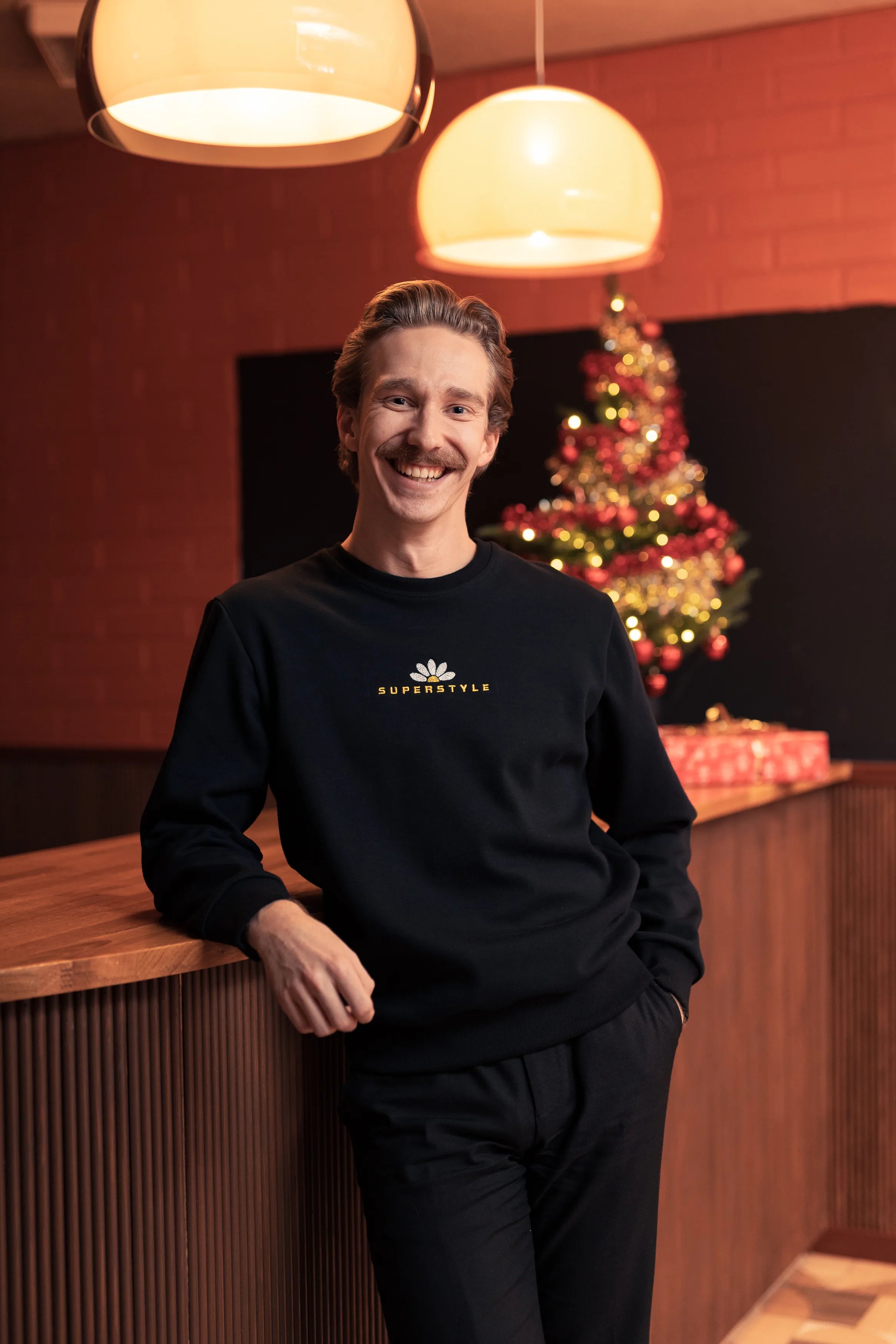 Nousu Superstyle miesten puuvillaneulos